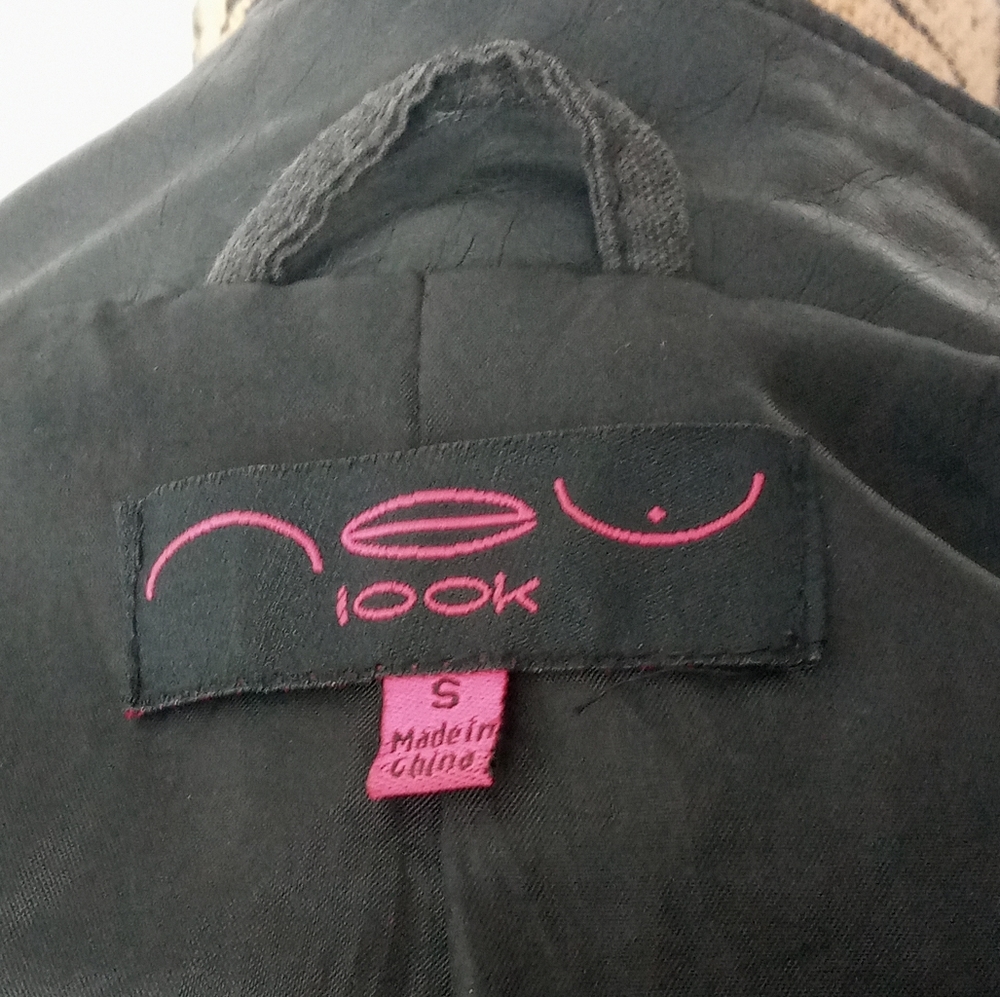 New Look Faux Leather Moto Jacket - Picture 6 of 6